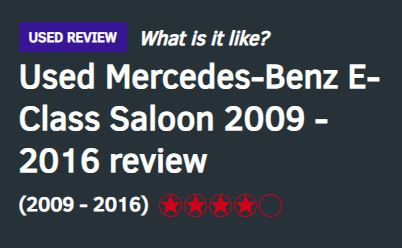 Mercedes E Class - What Car Review